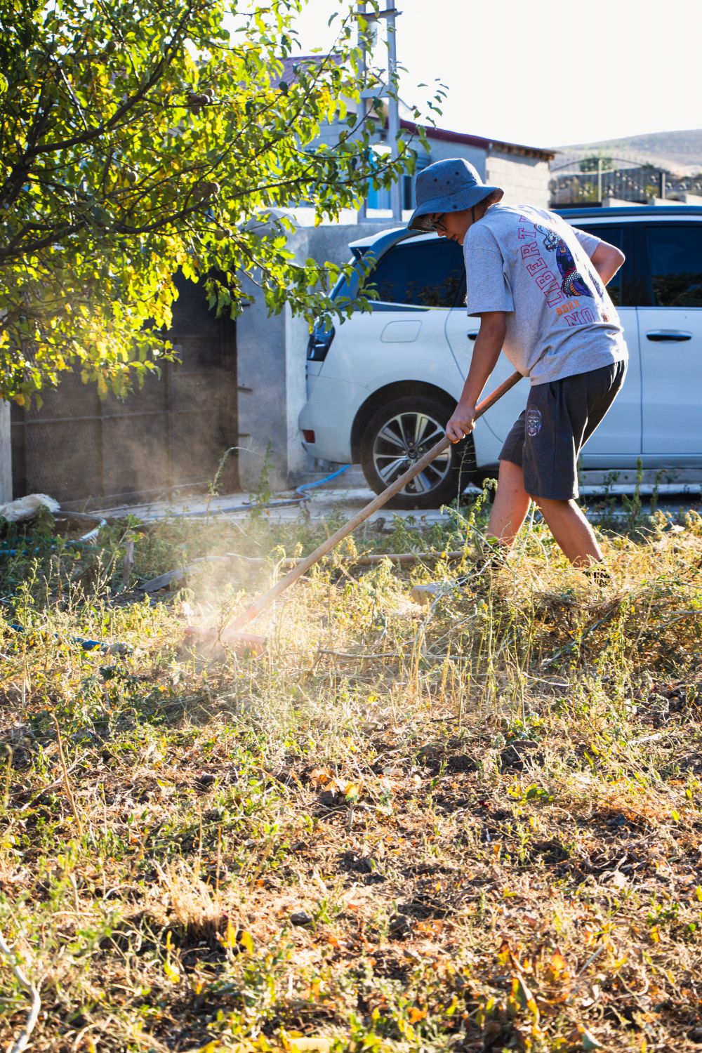 Leaf cleanup